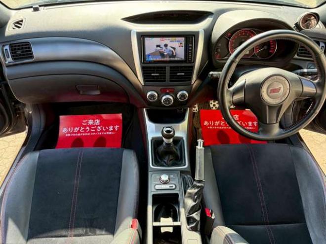 インプレッサSTI 2.0 WRX 4WD　社外車高調　社外ラジエーター社外マフラー社外18インチブースト計ETC　SIドライブ社外ナビ　バックカメラ 2000