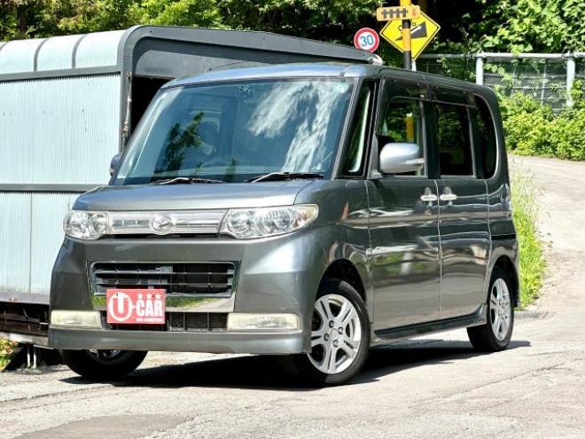 タントカスタムX  4WD タイミングチェーン車　360°ドラレコ キーフリー　HID ワンセグナビ 4WD 660 5Dr