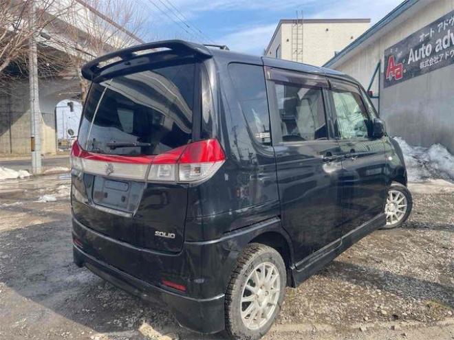 ソリオＳ　４ＷＤ　ナビ　ＴＶ　両側スライドドア　スマートキー　ＣＶＴ　アルミホイール　ＡＢＳ　エアコン　パワーステアリング　パワーウィンドウ 4WD 1200 5Dr