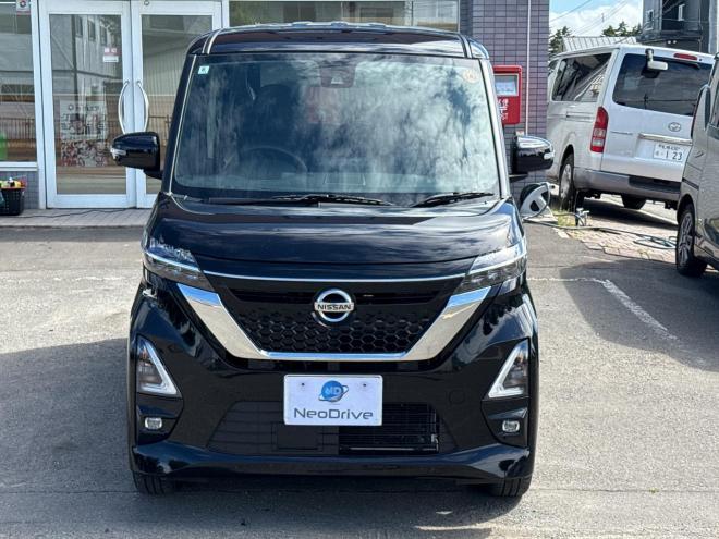 ルークス660ハイウェイスターGターボ 4WD　ローンが不安な方＜優遇ローン＞　寒冷地仕様 社外ナビTV　パワースライド 4WD 660 5Dr