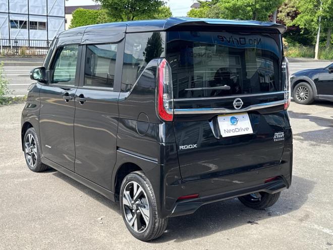 ルークス660ハイウェイスターGターボ 4WD　ローンが不安な方＜優遇ローン＞　寒冷地仕様 社外ナビTV　パワースライド 4WD 660 5Dr