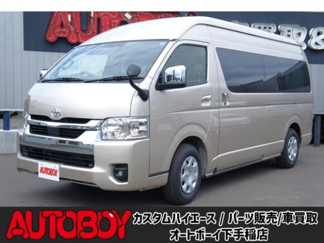 ハイエース2.7 グランドキャビン 4WD　令和8年2月登録　登録済未使用車 走行7キロ　パノラミックビューモニター デジタルインナーミラー　LEDヘッドランプ　LEDフォグランプ　ベージュメタリック　メーカー保証付 登録済未使用車 2700