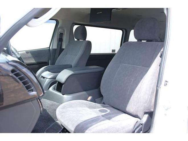 ハイエース2.7 GL ロング ファインテックツアラー 4WD　アルパインBIG-Xナビ&後席フリップダウンモニター　両側パワースライドドア　社外ETC　ISOFIX対応キャプテンシート　415COBRAクリーンルック3Fスポイラー　BADRACKER17インチAW　ドラレコ 2700