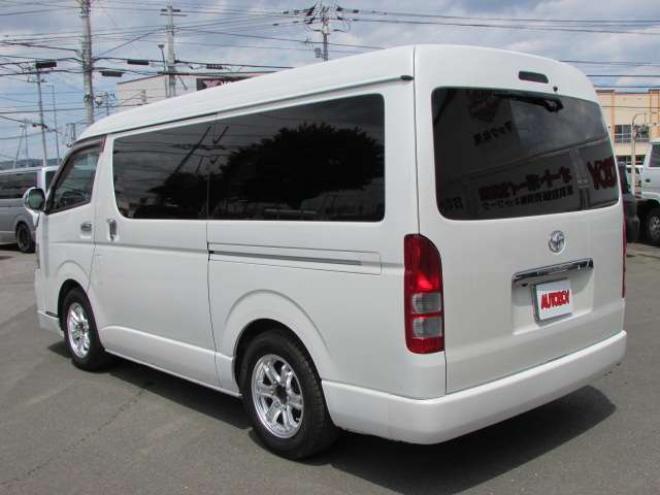 ハイエース2.7 GL ロング ミドルルーフ 4WD　電動パワースライドドア/ETC/ドライブレコーダー/社外ナビ/フルセグTV/バックカメラ/LEDヘッドライト・フォグ/キーレス/エンジンスターター/ベッドキット 2700