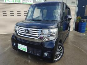N-BOX　 カスタムGターボSSパッケージ　ユーザー買取車　当店販売車両　社外ナビ・TV・バックカメラ　Bluetooth　エンジンスターター　ドラレコ前後　プッシュスタート　ETC　オートライト機能　ドアバイザー　タイミングチェーン　JC08モード燃費18.2km/リットル　4WD 660 5Dr