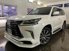 レクサス　ＬＸ５７０　本州仕入　寒冷地仕様　禁煙車　社外セキュリティ　マークレビンソン　純正２１インチＡＷ　社外１８ＡＷ＋スタッドレスタイヤ付　純正ブラックレザーシート　ヘッドアップディスプレイ　全方位パノラミックビュー 4WD 5700 5Dr