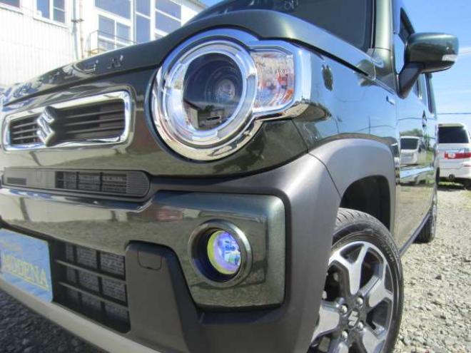 ハスラーハイブリッド X 4WD　デュアルカメラサポート スマートキー Pスタート シートヒーター ナビTV Bカメラ BIuetooth HID 純正アルミ ドラレコ バイザー Pガラス エンスタ 車検令和10年2月 記録簿 1年間保証付 660