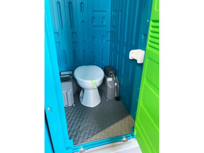 仮設トイレ新品　洋式/簡易水洗トイレ　