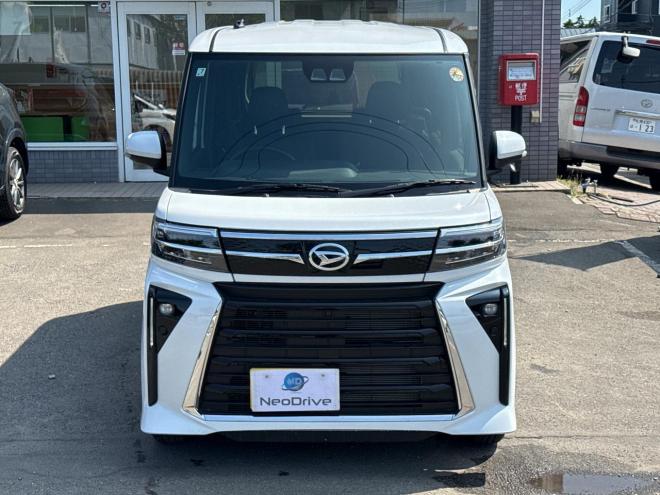 タント660カスタムX ecoIDLE非装着 4WD　ローンが不安な方＜優遇ローン＞　本州仕入 社外ナビTV　両側パワースライド 4WD 660 5Dr