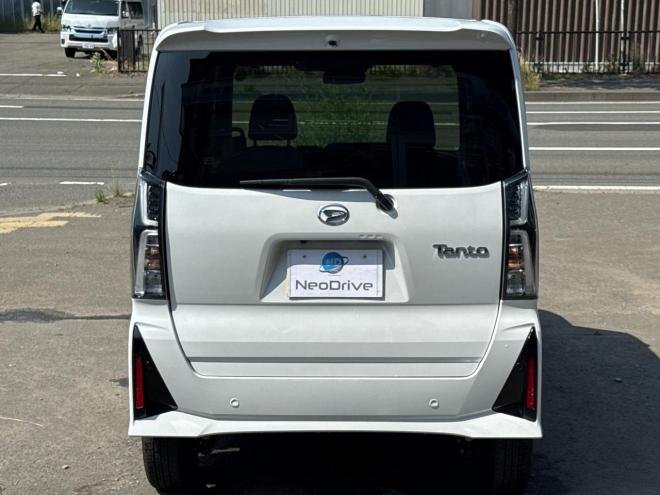 タント660カスタムX ecoIDLE非装着 4WD　ローンが不安な方＜優遇ローン＞　本州仕入 社外ナビTV　両側パワースライド 4WD 660 5Dr