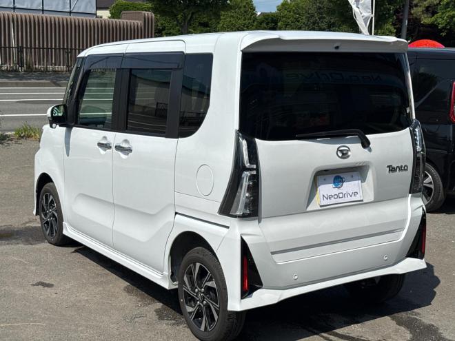 タント660カスタムX ecoIDLE非装着 4WD　ローンが不安な方＜優遇ローン＞　本州仕入 社外ナビTV　両側パワースライド 4WD 660 5Dr
