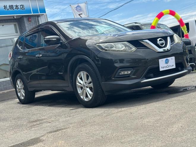 エクストレイル2.0 20XハイブリッドEブレーキPKG 4WD　ローンが不安な方＜優遇ローン＞　本州仕入 寒冷地仕様 SDナビTV 4WD 2000 5Dr