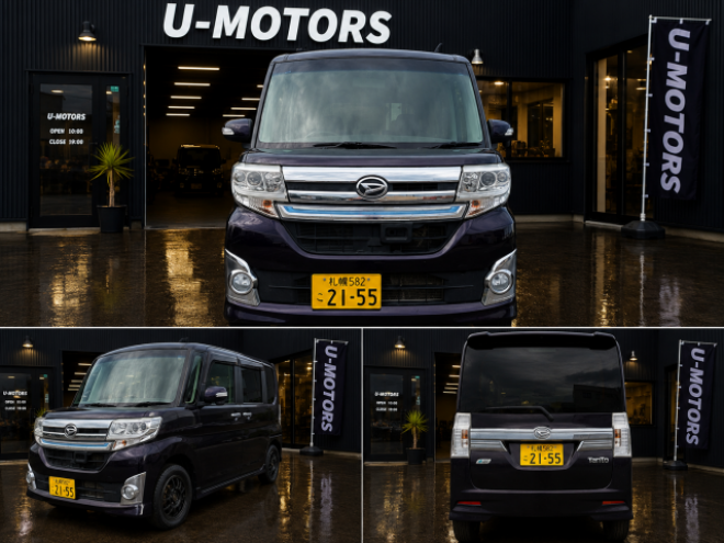 タントカスタムRS トップエディションSA ナビTVバックカメラ スマートアシスト スマートキー 両側パワースライドドア 車検付 24ヶ月点検整備済 4WD 660 5Dr