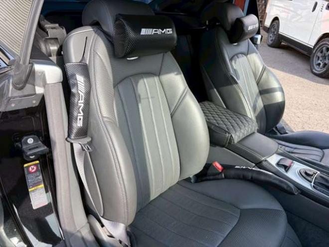 ベンツSLクラス SL55AMG　左ハンドル　AMGエンジン　ワイドボディ仕様　シートヒーター　エアコン　ワークグノーシス　TVナビ　本革シート　社外エアロ　バックカメラ　ETC　キーレスエントリー 正規輸入車 2WD 5500