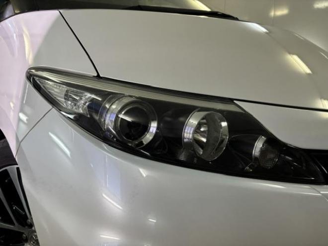 エスティマアエラス　プレミアムエディション　本州仕入　寒冷地仕様　禁煙車　アルパインビッグＸナビ　Ｂｌｕｅｔｏｏｔｈ　アルパイン製リアフリップダウンモニター　両側パワースライドドア　純正１８インチＡＷ　社外１６ＡＷ＋スタッドレスタイヤ付　ＥＴＣ 4WD 2400 5Dr
