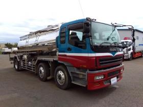 ギガ　タンクローリー KL-CYG23P4 青木製作所　 2WD 9830