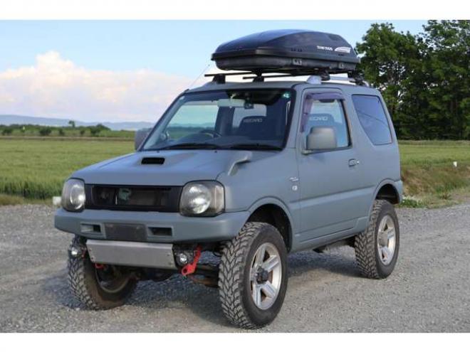ジムニーワイルドウインド 4WD　検二年　社外グリル　社外マフラー　社外バンパー　社外　テール　自社　ローンカノウ 660
