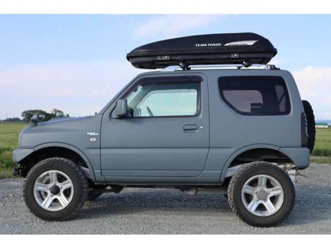 ジムニーワイルドウインド 4WD　検二年　社外グリル　社外マフラー　社外バンパー　社外　テール　自社　ローンカノウ 660