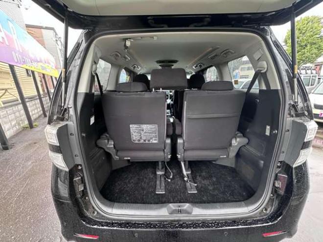 ヴェルファイア2.4 Z 4WD　両側パワースライドドア　フリップダウンモニター　クルーズコントロール　HDDナビ　フルセグTV　コーナーセンサー　横滑り防止装置　ビルトインETC　バックモニター　純正アルミホイール夏　USB 2400