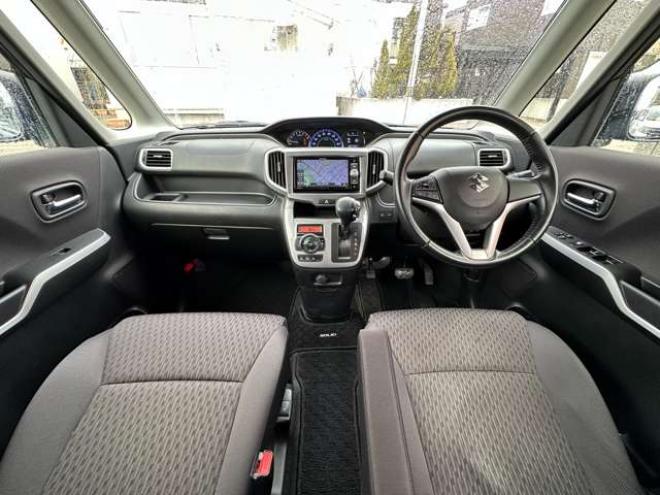 ソリオ1.2 ハイブリッド MZ 4WD　両側パワースライドドア　SDナビ　Bluetooth　地デジ　アイドリングストップ　横滑り防止装置　前席シートヒーター　インテリキー　社外アルミホイール冬　純正アルミホイール夏 1200