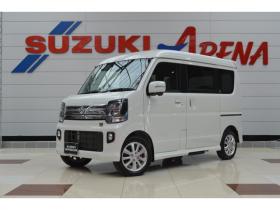 エブリイ　ワゴン PZターボスペシャル ハイルーフ 4WD　ワンオーナー車ハイルーフ4WDターボセーフティサポート搭載アイドリングストップ横滑り防止装置7インチワイドディスプレイオーディオバックアイカメラ両側オートスライドドア&ステップハイビームアシストLED 660