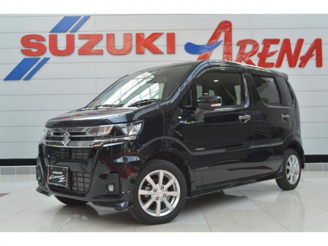 ワゴンRカスタムZ ハイブリッド ZX 4WD　ワンオーナー車ハイブリッド4WDセーフティサポート搭載全方位モニターカメラ付ディスプレイオーディオアイドリングストップLEDアダプティブクルーズコントロールヘッドアップディスプレイ 660