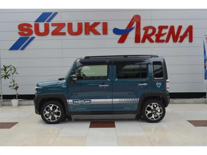 ハスラーJスタイルII ターボ 4WD　ワンオーナー特別仕様車ハイルーフ4WDターボセーフティサポート搭載パドルシフト8インチナビTV横滑り防止装置アダプティブクルーズコントロールハイビームアシストLEDライトETC 660