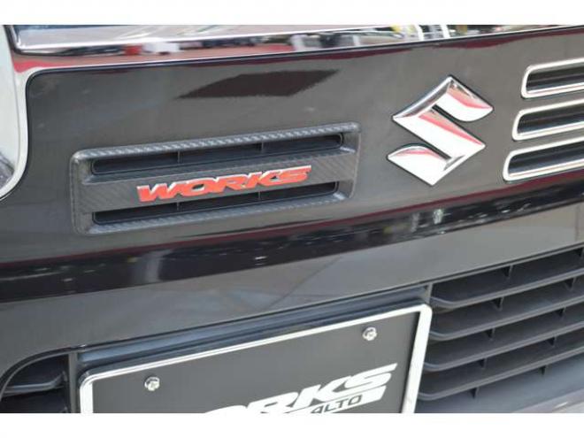 アルトワークス 660 4WD　5速マニュアル4WDターボRECAROシート横滑り防止装置ディスチャージヘッドライト社外16インチアルミスポーツマフラー7インチワイドナビTV 660