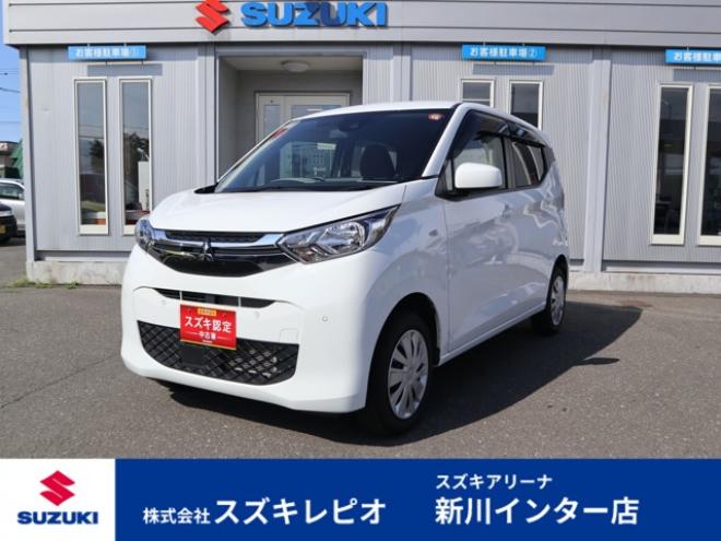 eKワゴンM 4WD　CDプレイヤー　シートミラーヒーター　オートライト　トラクションコントロール　衝突軽減ブレーキ　車線逸脱警報　パーキングソナー　USBソケット　アイドリングストップ 660