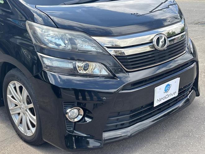 ヴェルファイア2.4Zゴールデンアイズ 4WD ローンが不安な方＜優遇ローン＞ 社外SDナビ　両側パワースライド　電動リアゲート 4WD 2400 5Dr
