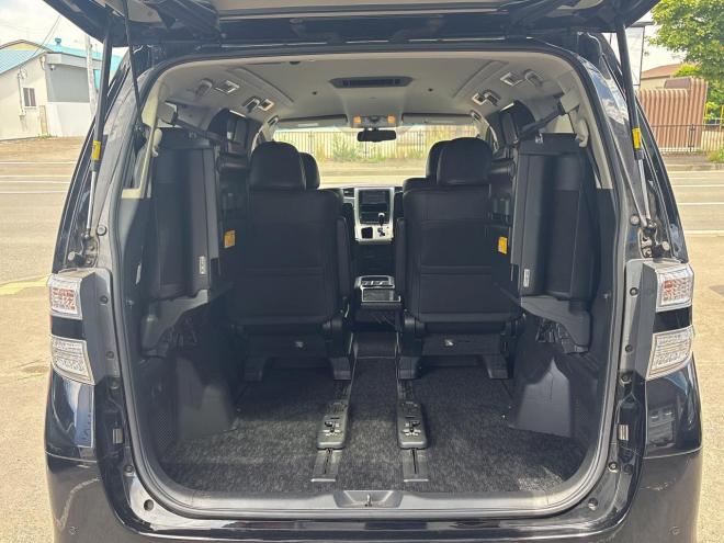 ヴェルファイア2.4Zゴールデンアイズ 4WD ローンが不安な方＜優遇ローン＞ 社外SDナビ　両側パワースライド　電動リアゲート 4WD 2400 5Dr