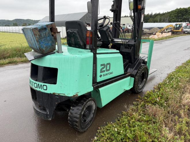 フォークリフト住友 11-FD20 2トンディーゼル サイドシフト 増しウエイト付き