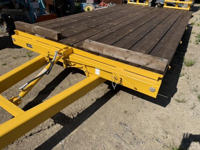 トレーラー床板新品！全塗装済！8トン アツタ式トレーラー T8080H ロングヒッチ 