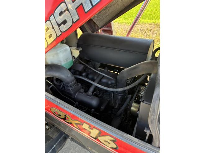 トラクター極上！三菱 GX46 46馬力 キャビンなしトラクター フロントローダー付き 