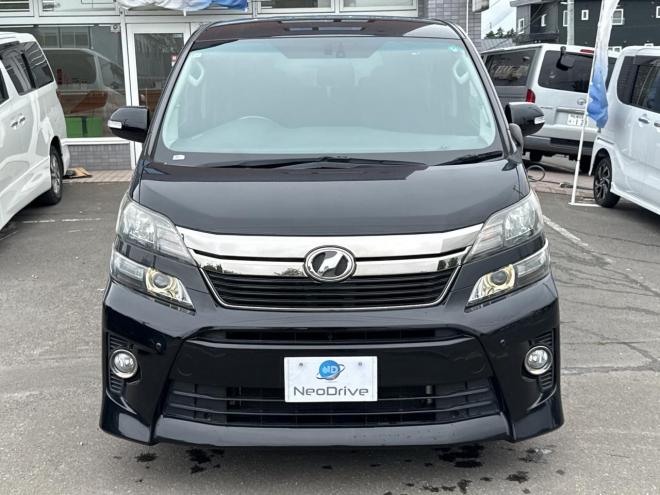 ヴェルファイア2.4Zゴールデンアイズ 4WD　ローンが不安な方＜優遇ローン＞　本州仕入　寒冷地仕様　アルパイン8型ナビ　後席モニター 4WD 2400 5Dr