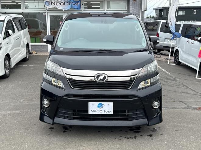 ヴェルファイア2.4Zゴールデンアイズ 4WD　ローンが不安な方＜優遇ローン＞　本州仕入　寒冷地仕様　アルパイン8型ナビ　後席モニター 4WD 2400 5Dr