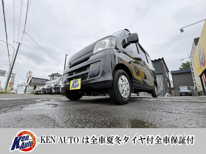 ハイゼットHIJET CARGO 4WD CRUSE TURBO寒冷地仕様　リアヒーター　地デジナビ　TURBO　バイザー　キーレス　ABS　　全磨き済　エンジンオイル交換　ATF交換 4WD 660 5Dr