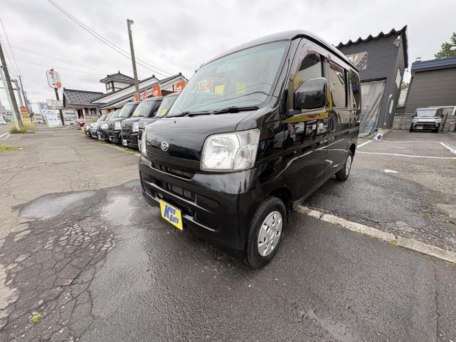 ハイゼットHIJET CARGO 4WD CRUSE TURBO寒冷地仕様　リアヒーター　地デジナビ　TURBO　バイザー　キーレス　ABS　　全磨き済　エンジンオイル交換　ATF交換 4WD 660 5Dr