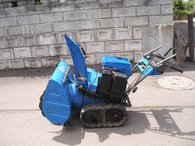 除雪機　ヤマハ　８馬力除雪機　ＹＳＭ－870　バッテリー新品交換済み　点検済み　即使用可