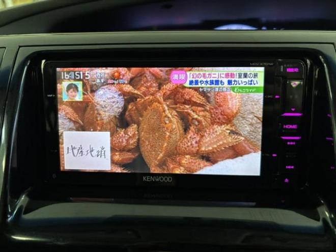 エスティマアエラス　寒冷地仕様　禁煙車　アルパイン製リアフリップダウンモニター　ケンウッドナビ　地デジ　Ｂｌｕｅｔｏｏｔｈ　バックカメラ　両側パワースライドドア　純正１８インチＡＷ　社外１６ＡＷ＋スタッドレスタイヤ付 4WD 2400 5Dr
