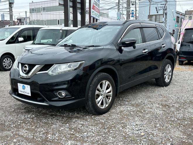 エクストレイル2.0 20X EブレーキPKG 2列 4WD　 ローンが不安な方＜優遇ローン＞1年保証　寒冷地仕様　純正ナビ