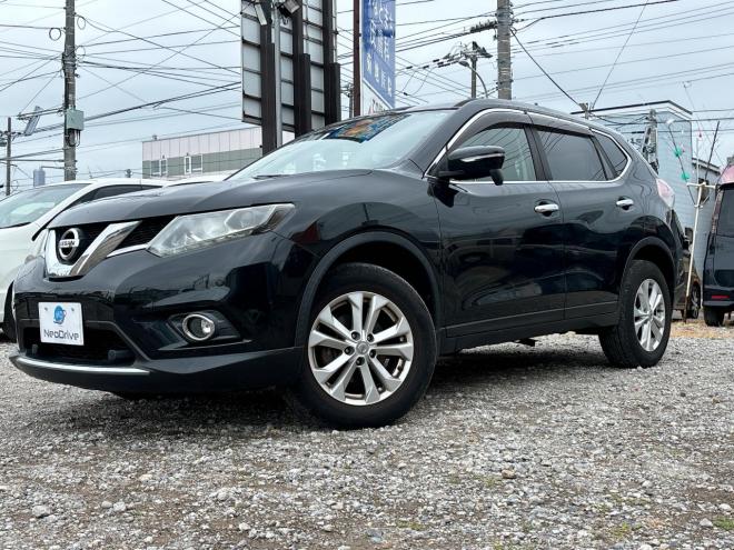 エクストレイル2.0 20X EブレーキPKG 2列 4WD　 ローンが不安な方＜優遇ローン＞1年保証　寒冷地仕様　純正ナビ