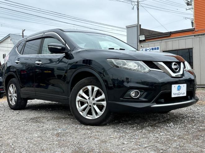エクストレイル2.0 20X EブレーキPKG 2列 4WD　 ローンが不安な方＜優遇ローン＞1年保証　寒冷地仕様　純正ナビ