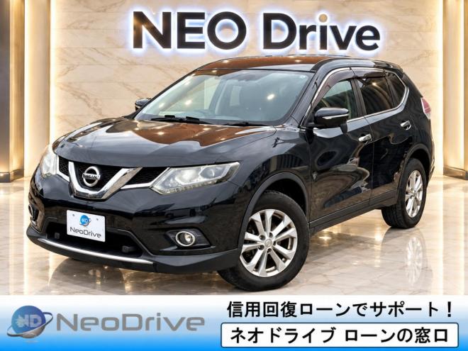 エクストレイル2.0 20X EブレーキPKG 2列 4WD　 ローンが不安な方＜優遇ローン＞寒冷地仕様　純正ナビ