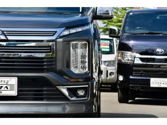 デリカD:5　４WD　アーバンギア　本州仕入　１０インチ純正ナビ　両側パワースライドドア　純正エンスタ　防錆アンダーコート付　ブリジストンスタッドレスタイヤ付