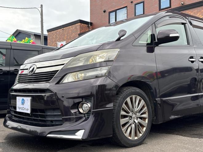 ヴェルファイア3.5ZゴールデンアイズⅡ 4WD　ローンが不安な方＜優遇ローン＞　本州仕入　モデリスタエアロ　社外ナビTV　後席モニター 4WD 3500 5Dr