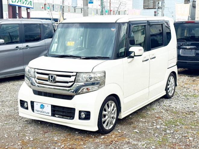 N-BOX660カスタムGターボパッケージ 4WD　 ローンが不安な方＜優遇ローン＞1年保証　両側パワースライドドア