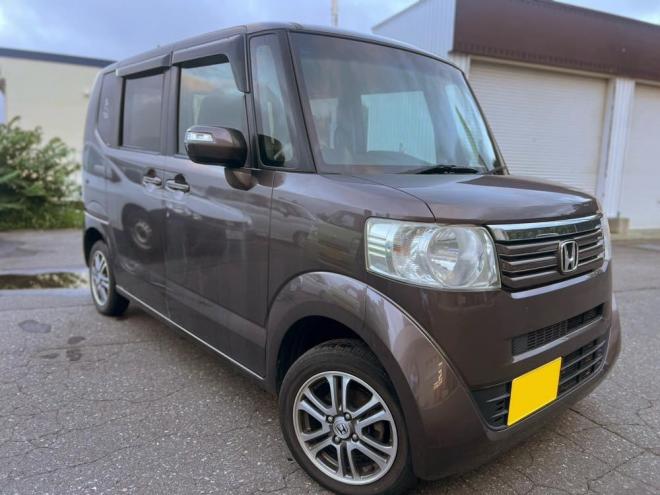 N-BOX4WD ターボGLパッケージ 両側パワースライドドア ナビバックカメラ 車検来年5月迄 4WD 660 5Dr