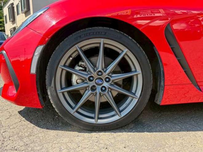 BRZ2.4 S　純正9型ナビTV/バックカメラ/STIフロントタワーバー/STIマフラー/衝突軽減/シートヒーター/LEDヘッドライト/ドライブレコーダー/ 2WD 2400