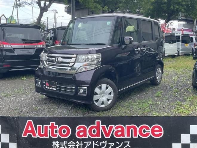 N-BOXカスタム Ｇ　ターボＳＳパッケージ　フルタイム４ＷＤ　　ＥＴＣ　リヤカメラ　衝突被害軽減　　ベンチシート　アイドリングストップオートクルーズコントロール（北海道） 4WD 660 5Dr